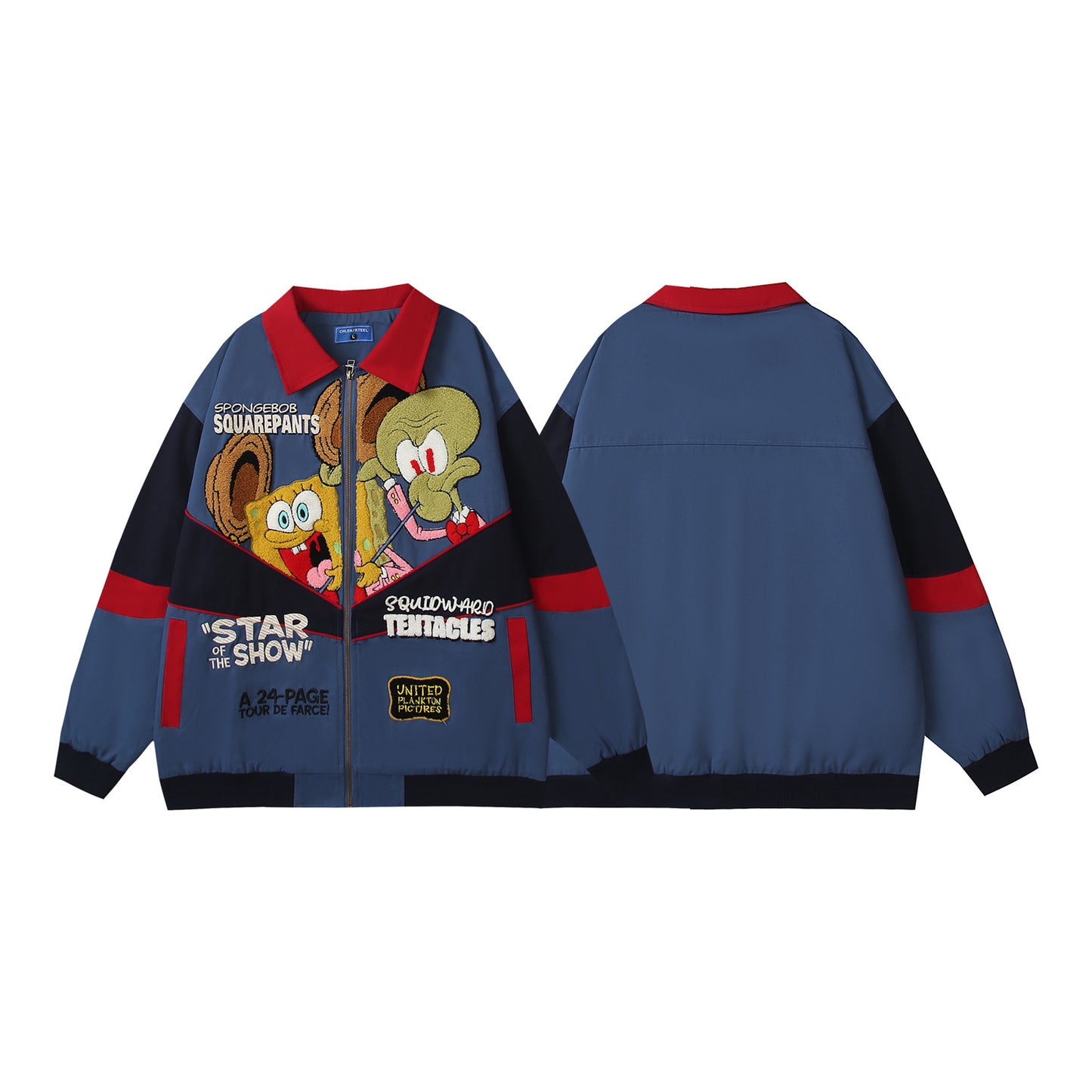 SpongeBob x Squidward Streetwear Jacket