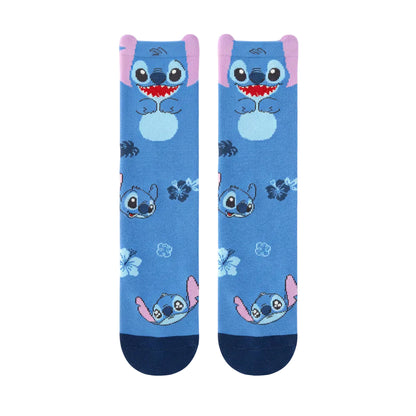 Kids Comfy Cartoon Character Knee-High Socks