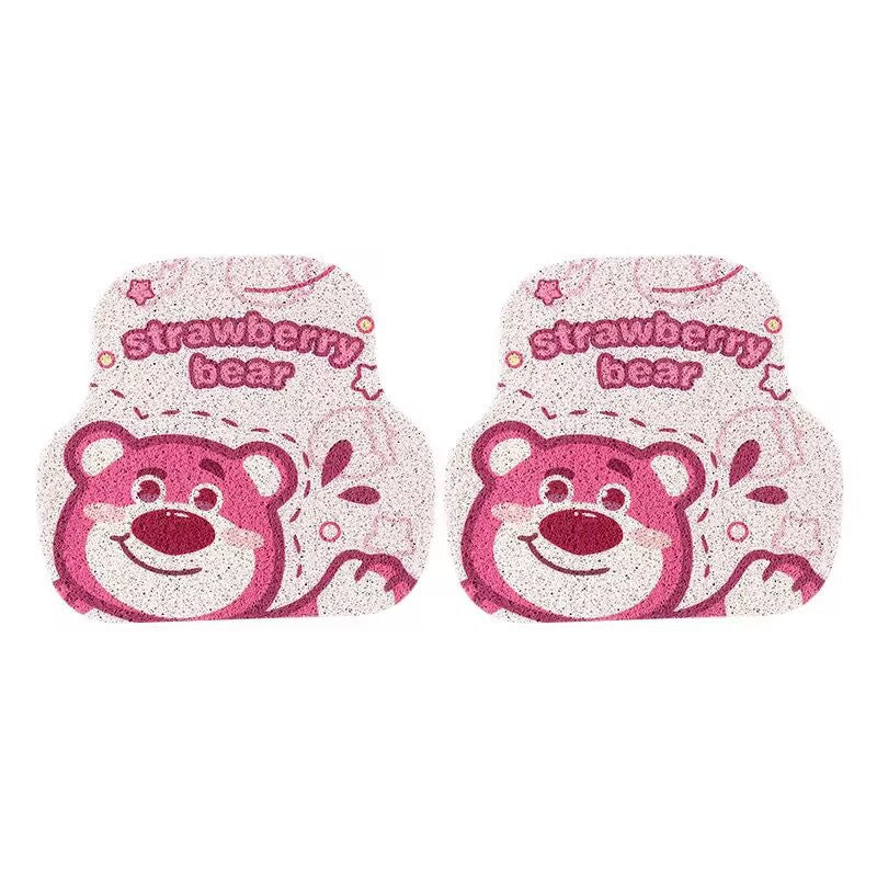 Cute Lotso Bear Universal Non-Slip Car Floor Mats