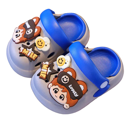 AeroGrip Lovely Smiles Children's Clog Sandals