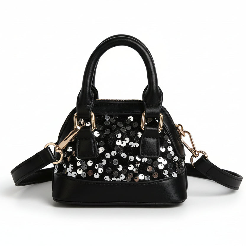Midnight Sparkle Mini Crossbody Bag