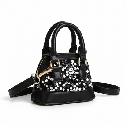 Midnight Sparkle Mini Crossbody Bag