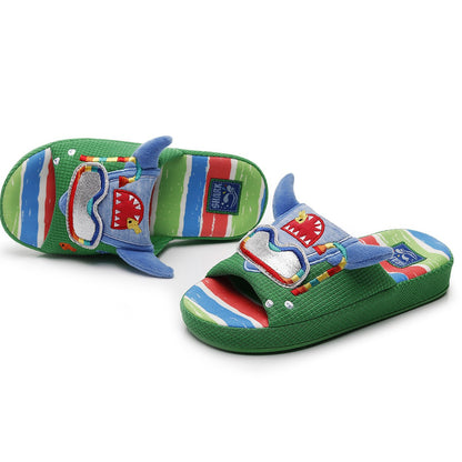 Kids' Jawsome Shark Home Slippers