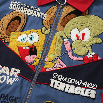 SpongeBob x Squidward Streetwear Jacket
