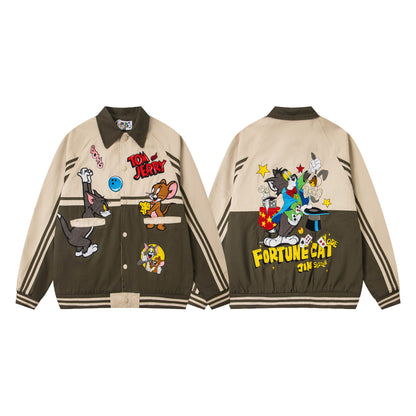 Tom and Jerry Classic Patchwork Jacket