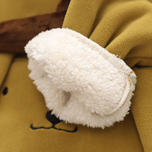 Boys' Pal 3D Plush Winter Fleece 2-Piece Outfit