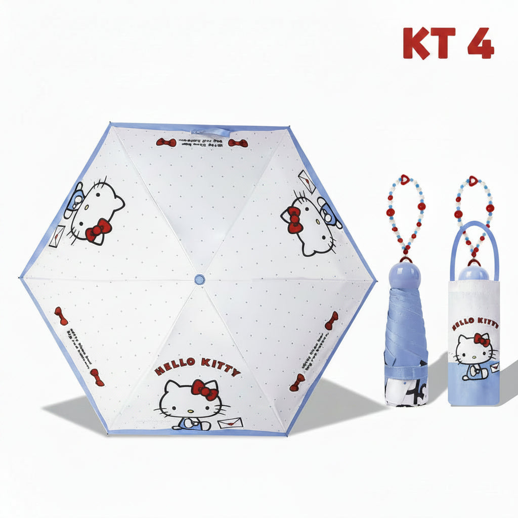 Sanrio Hello Kitty Compact Folding Umbrella