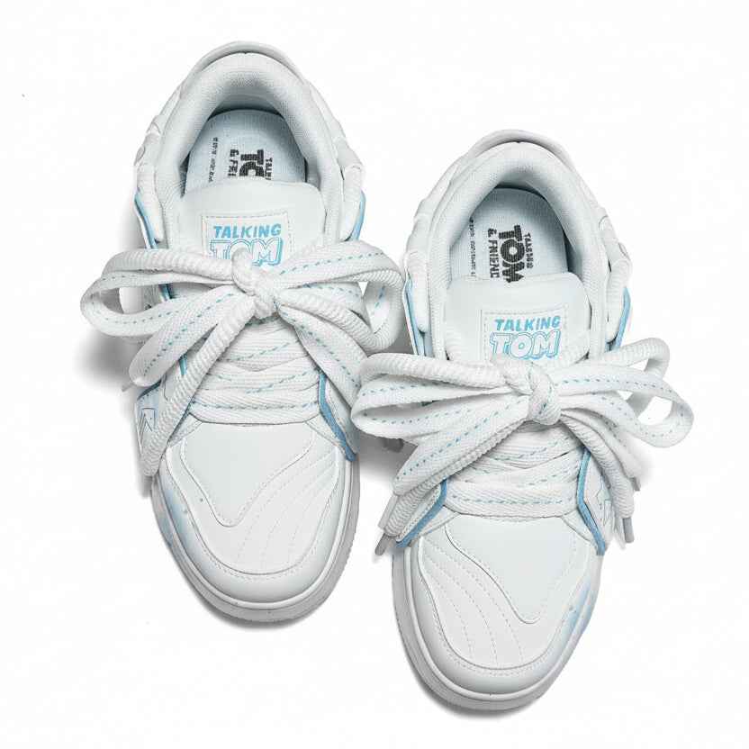 TALKING TOM | Graffiti Casual Sneakers - Blue