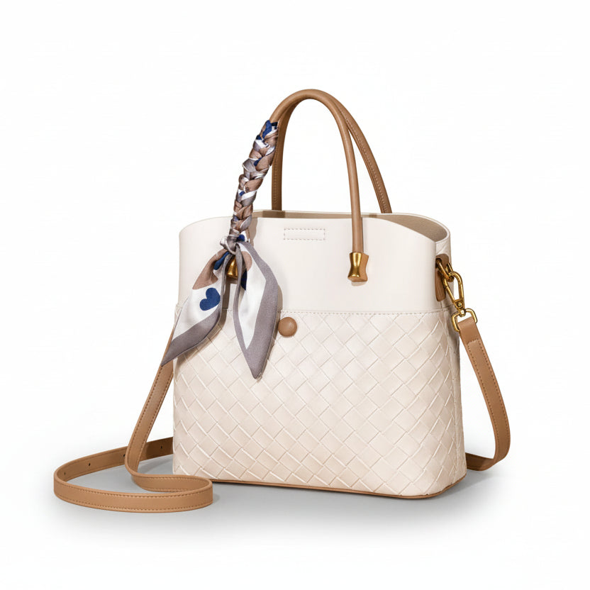 Scarf Bucket Crossbody Bag