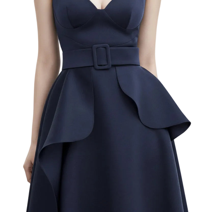 Glamour Raffle Midi Dress.