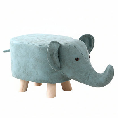 Elephant Animal Children's Ottoman Footstool