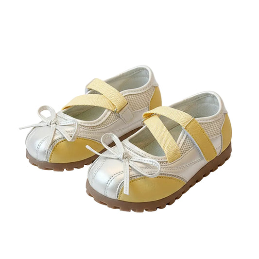 Girl's Lulu Soft Sole Shoes - Yellow