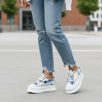 Women's Wave Platform Shoes