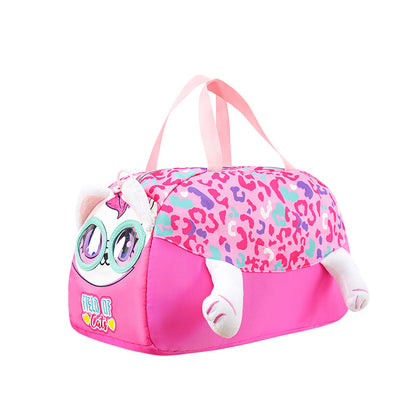 Medium Pixie Pack Girls Duffel Bag - Cat
