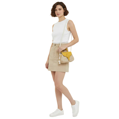 Retro Buckle Crossbody Bag / Handbag