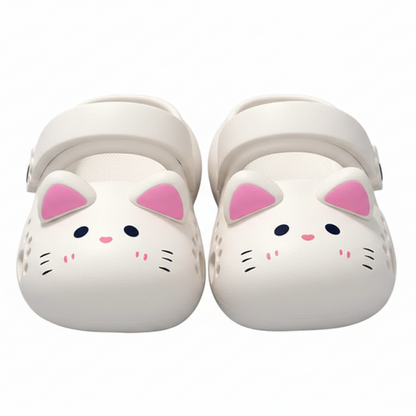 AeroGrip Kitty Children's Clog Sandals