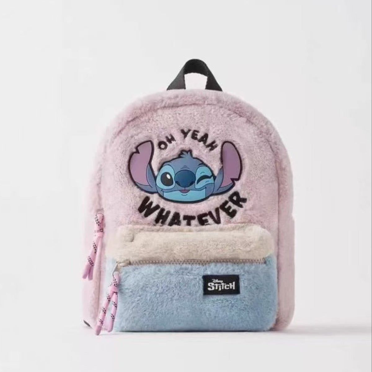 Stitch "Oh Yeah Whatever" Plush Mini Backpack