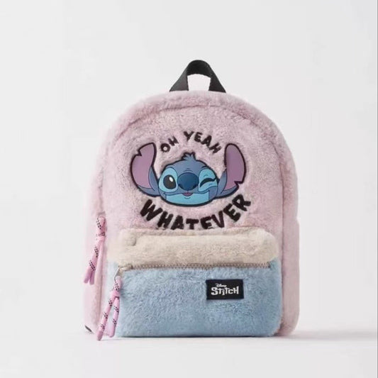 Stitch "Oh Yeah Whatever" Plush Mini Backpack