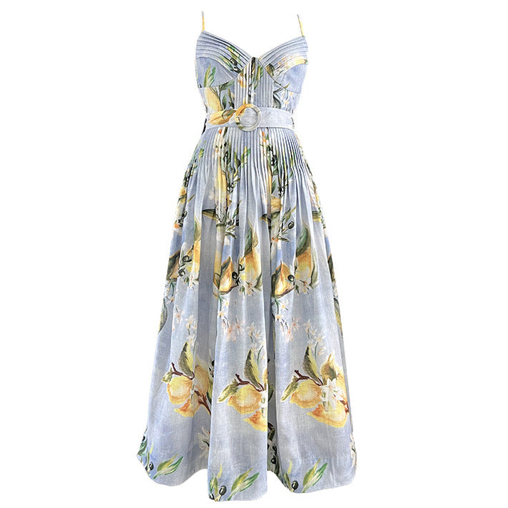 Serene High Waisted Retro Dress
