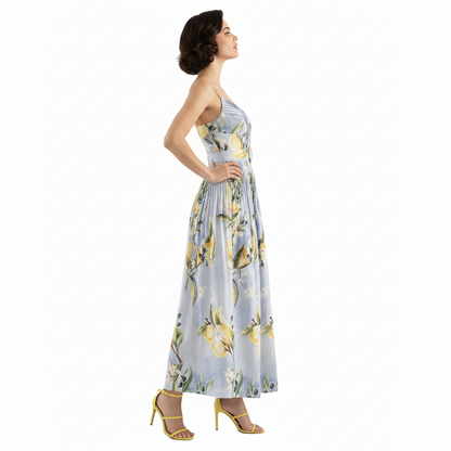 Serene High Waisted Retro Dress
