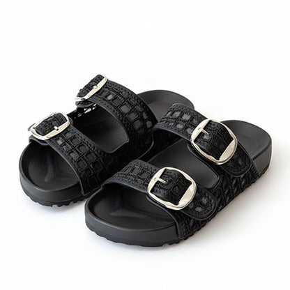 Girls Glamour Buckle Comfortable Sandals