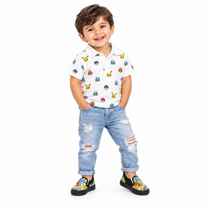 Kids' Pokémon Slip-On Canvas Sneakers
