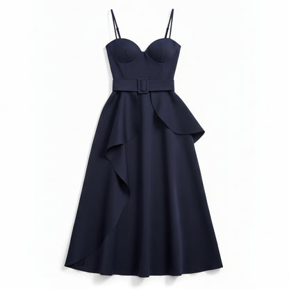 Glamour Raffle Midi Dress.