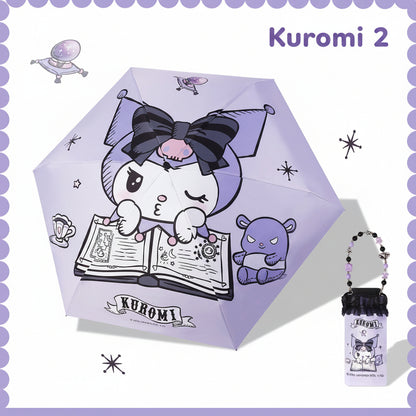 Sanrio Kuromi Compact Foldable Umbrella