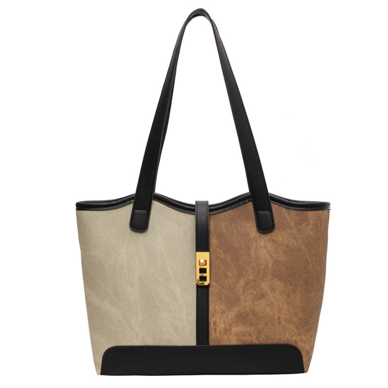 Heritage Bi-Tone Large Capacity Tote Bag