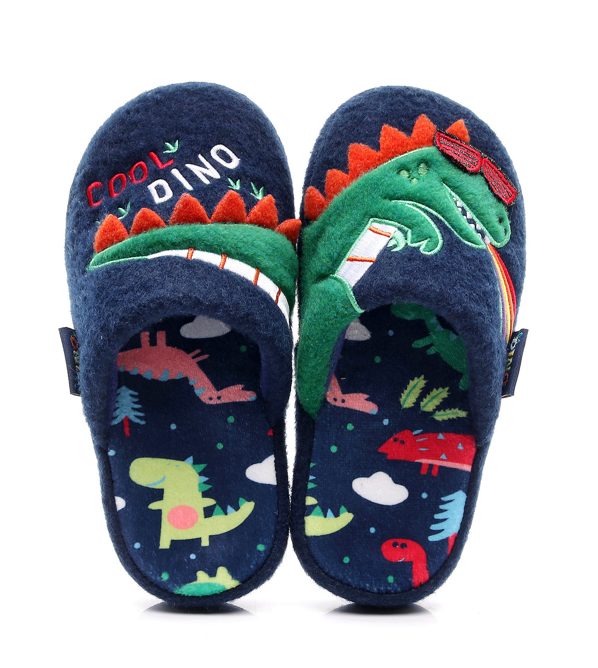 Children's Dino-Mite Closed-Toe Home Slippers