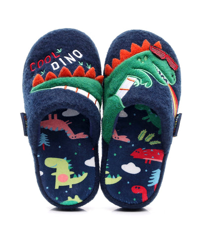 Children's Dino-Mite Closed-Toe Home Slippers