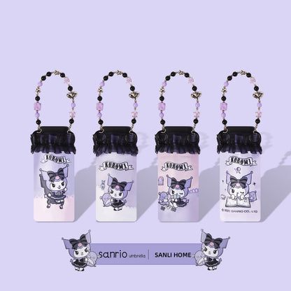 Sanrio Kuromi Compact Foldable Umbrella