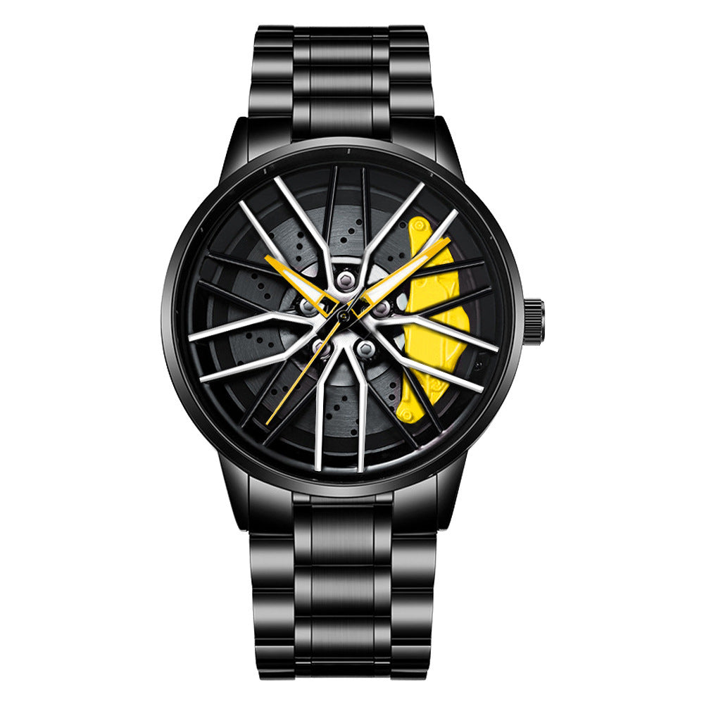 Radial Caliper GTX Matt Black Quartz Wristwatch