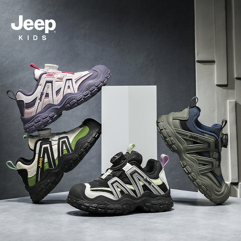 Jeep Kids Swivel Buckle Outdoor Chunky Sneaker