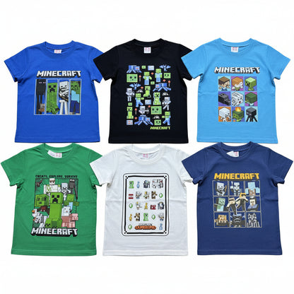 Minecraft Summer T-Shirt 6-Piece Set