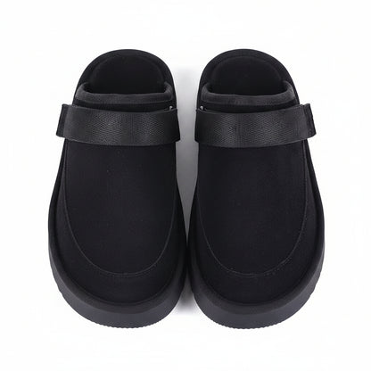 Women's Mulleus Cowhide Sandals - Black