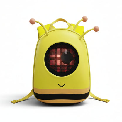 loy cross-border new LED children's backpack children's DIY animation smart cute outdoor leisure bag
