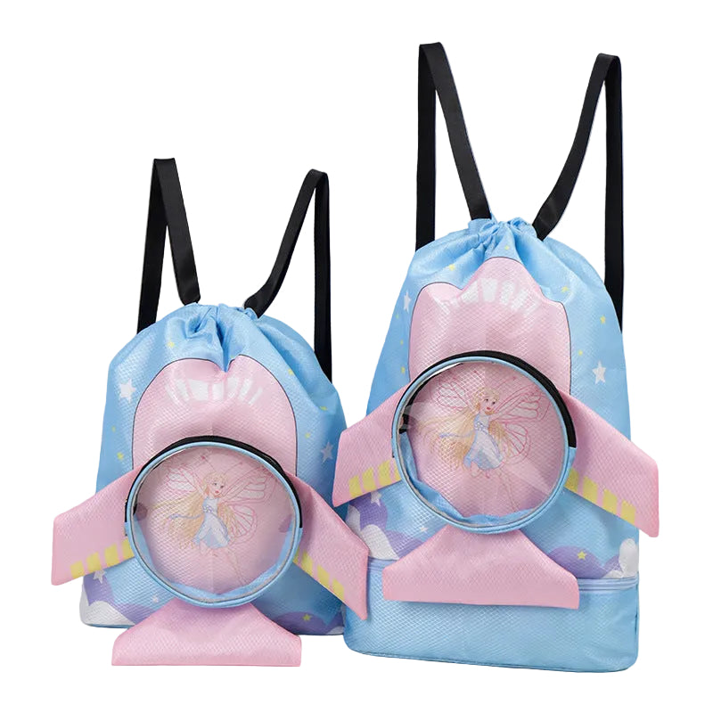 Kids Fun Cartoon Waterproof Beach Backpack