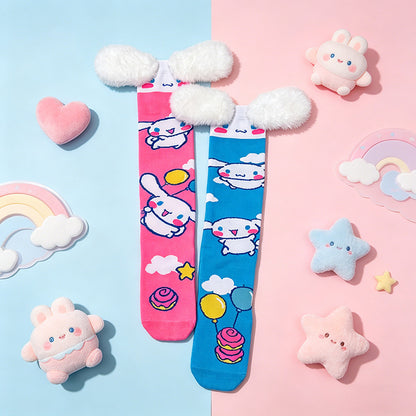 Sanrio Knee-High 3D Crazy Socks