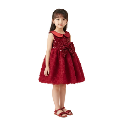 Girl's Sequin Princess Dress