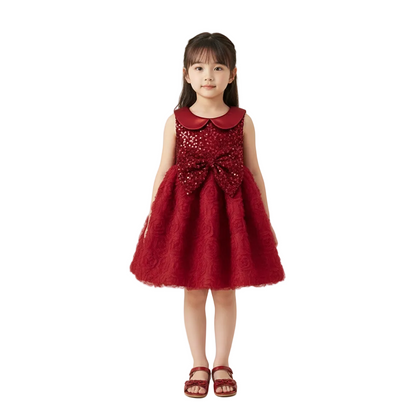 Girl's Sequin Princess Dress