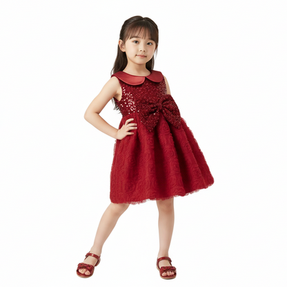 Girl's Sequin Princess Dress