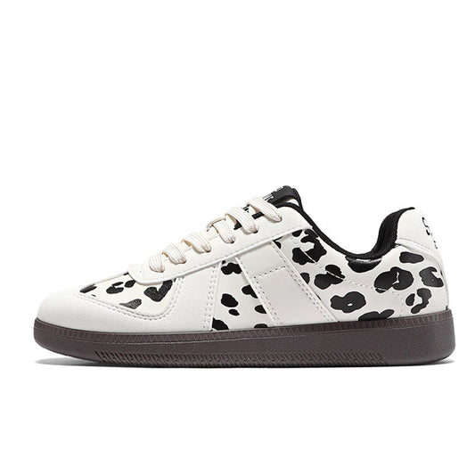Sesame Street | Cow Print Classic Casual Sneakers