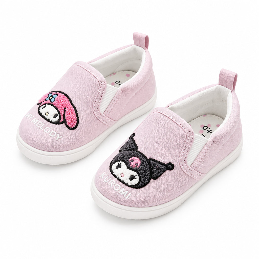 Sanrio My Melody & Kuromi Mismatched Toddler Canvas Loafers