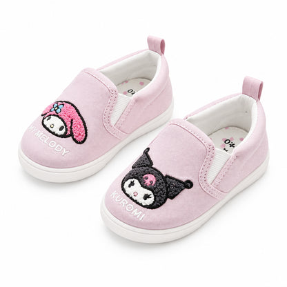 Sanrio My Melody & Kuromi Mismatched Toddler Canvas Loafers