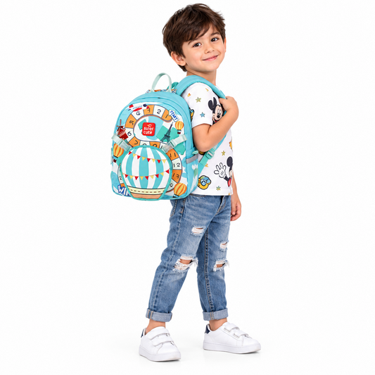 Supercute 2-in-1 Hot Air Balloon Kids Backpack with Detachable Crossbody Bag