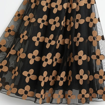 Fleur Luxe Halter Dress
