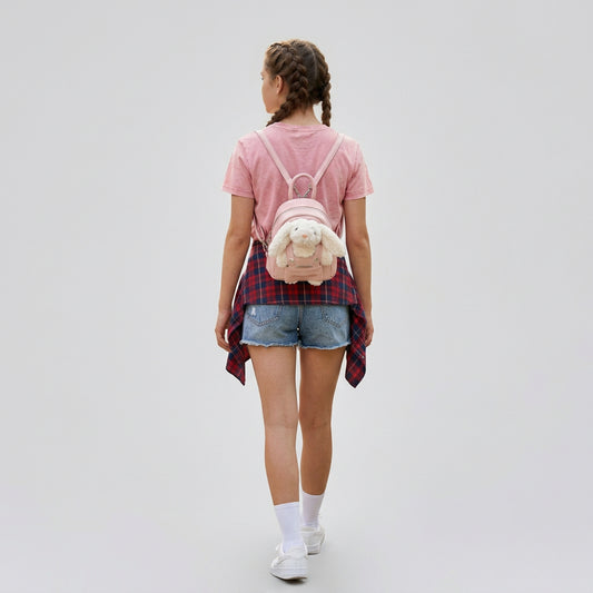 Bunny Plush Mini Backpack