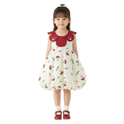 Girl's Woodland Shroom Dress