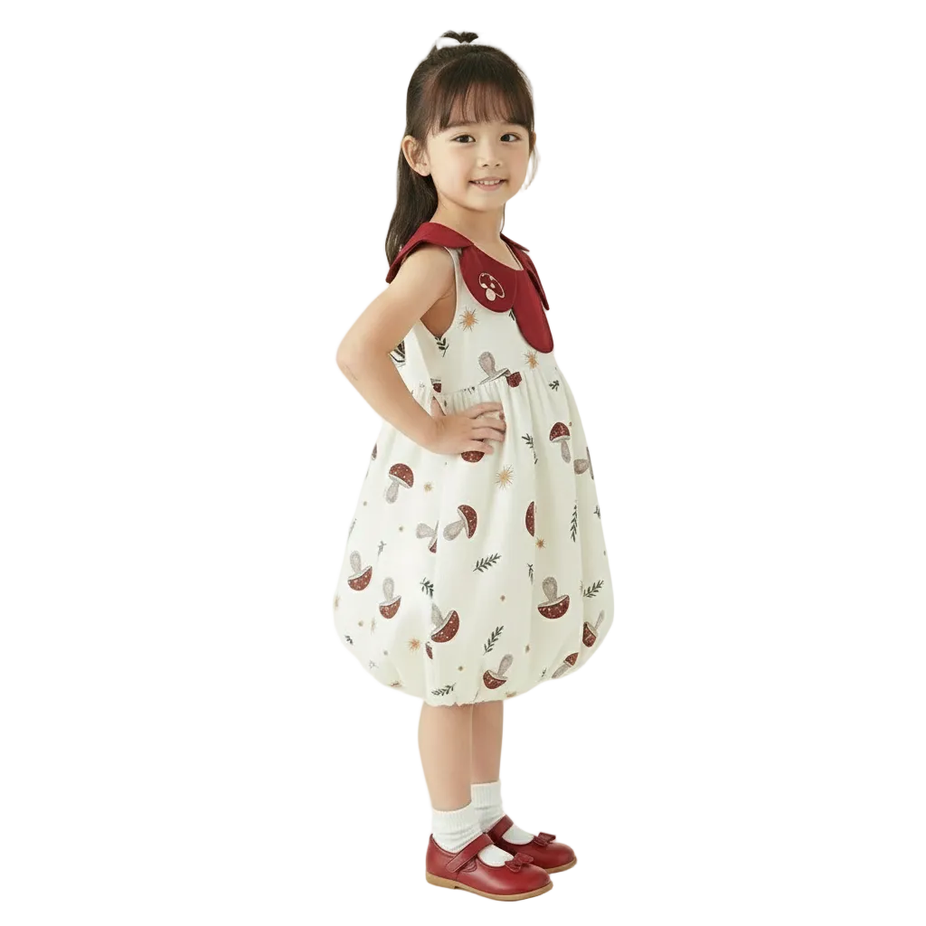 Girl's Woodland Shroom Dress